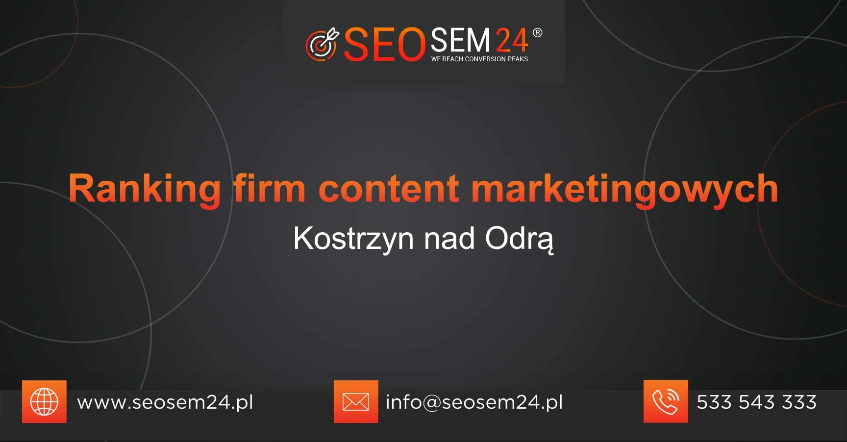 Ranking firm content marketingowych Zabierzów