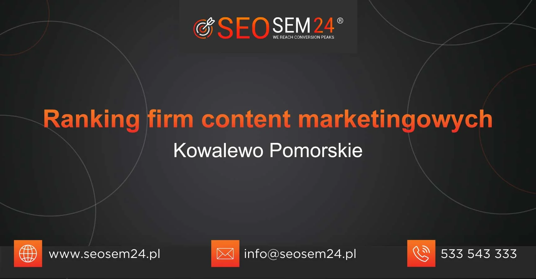 Ranking firm content marketingowych Zabierzów