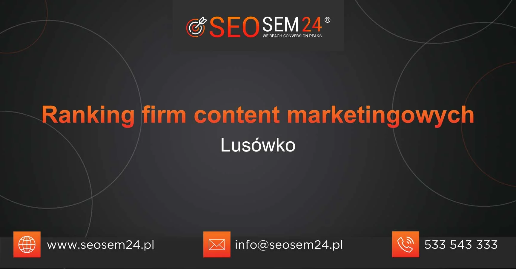 Ranking firm content marketingowych Zabierzów