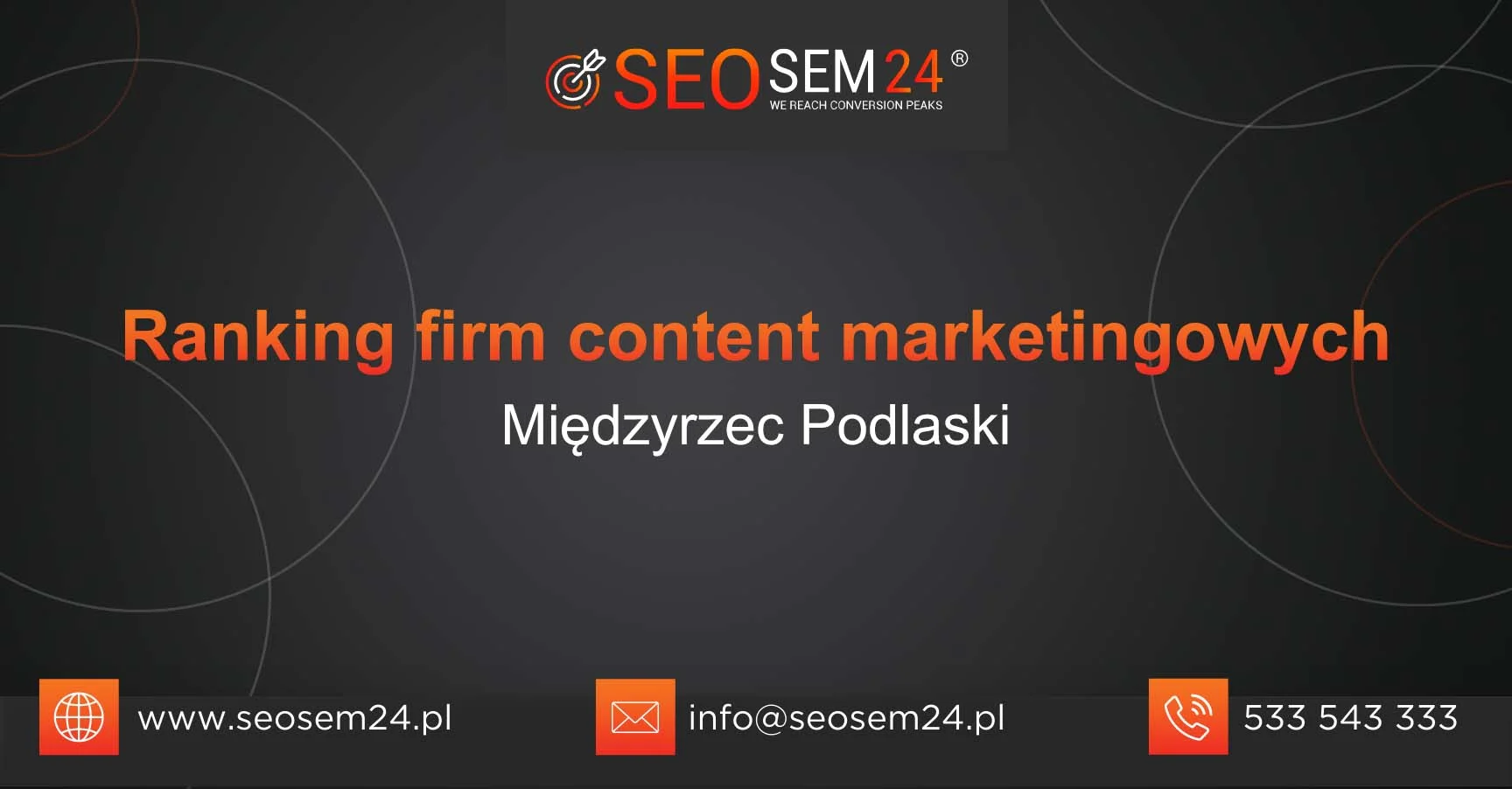 Ranking firm content marketingowych Zabierzów