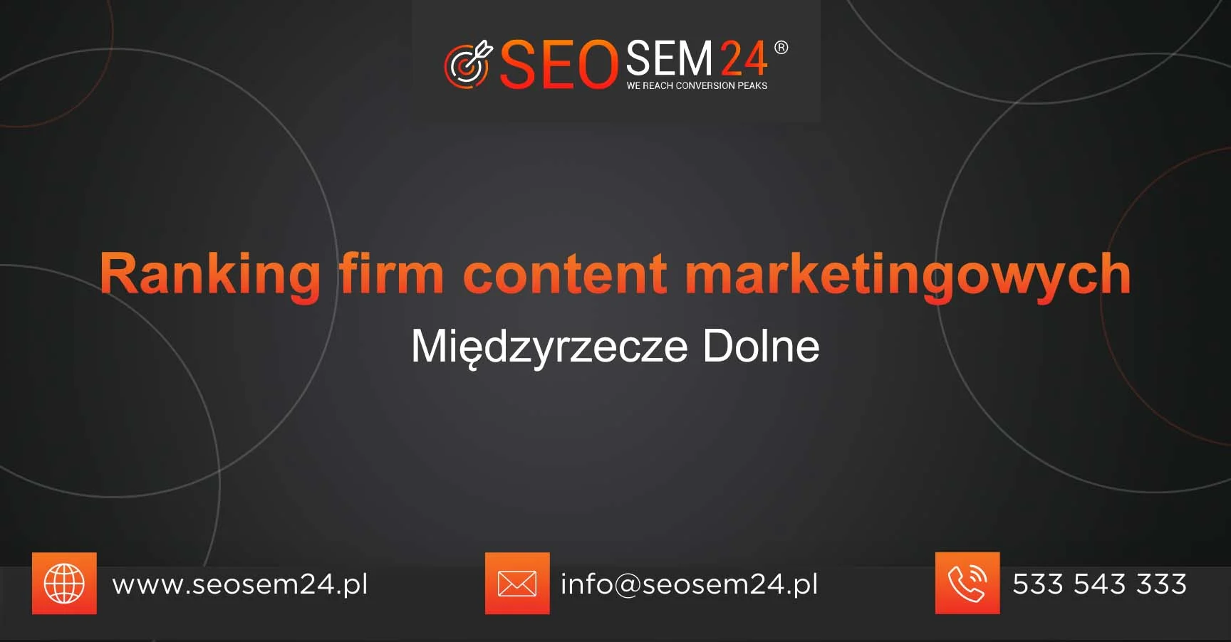 Ranking firm content marketingowych Zabierzów