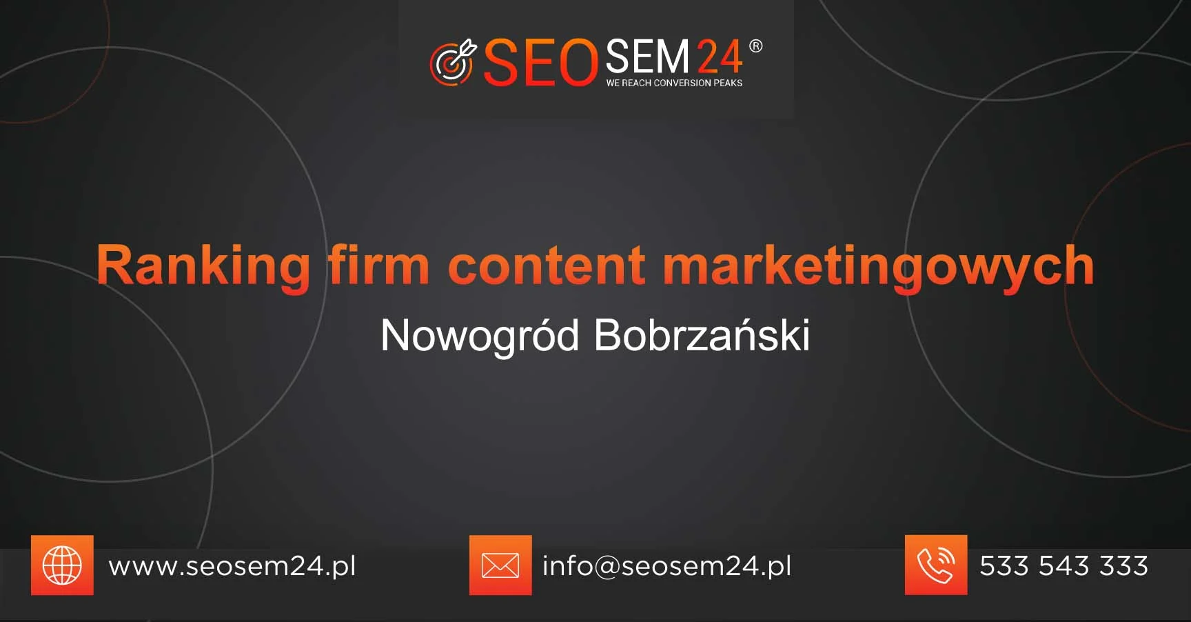 Ranking firm content marketingowych Zabierzów