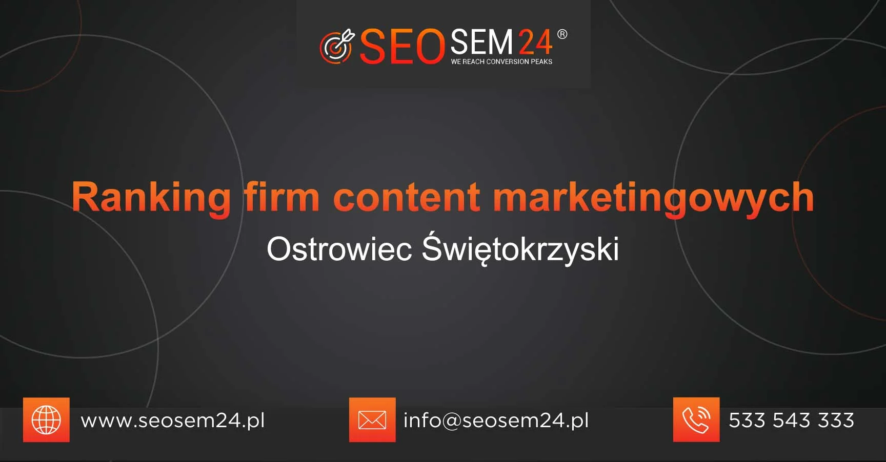 Ranking firm content marketingowych Zabierzów