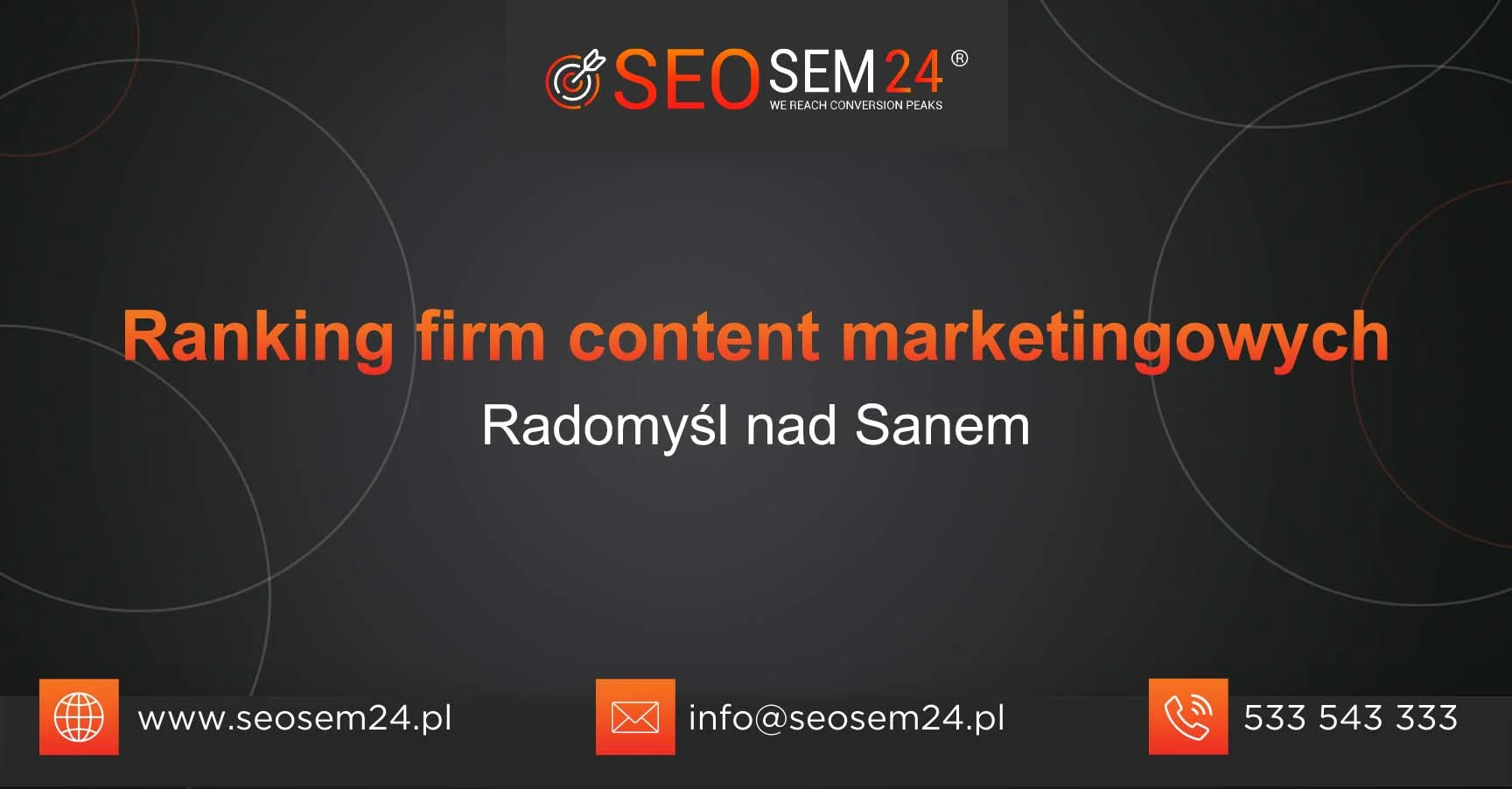Ranking firm content marketingowych Zabierzów
