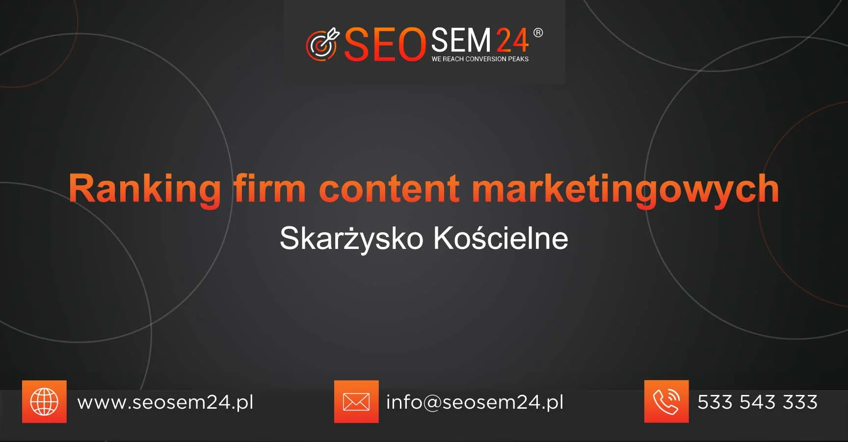 Ranking firm content marketingowych Zabierzów