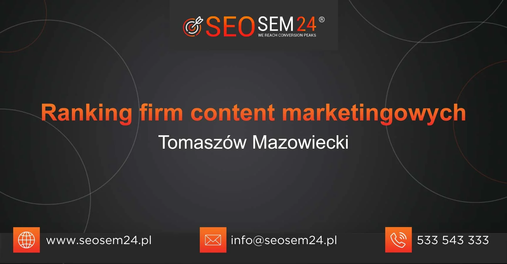 Ranking firm content marketingowych Zabierzów