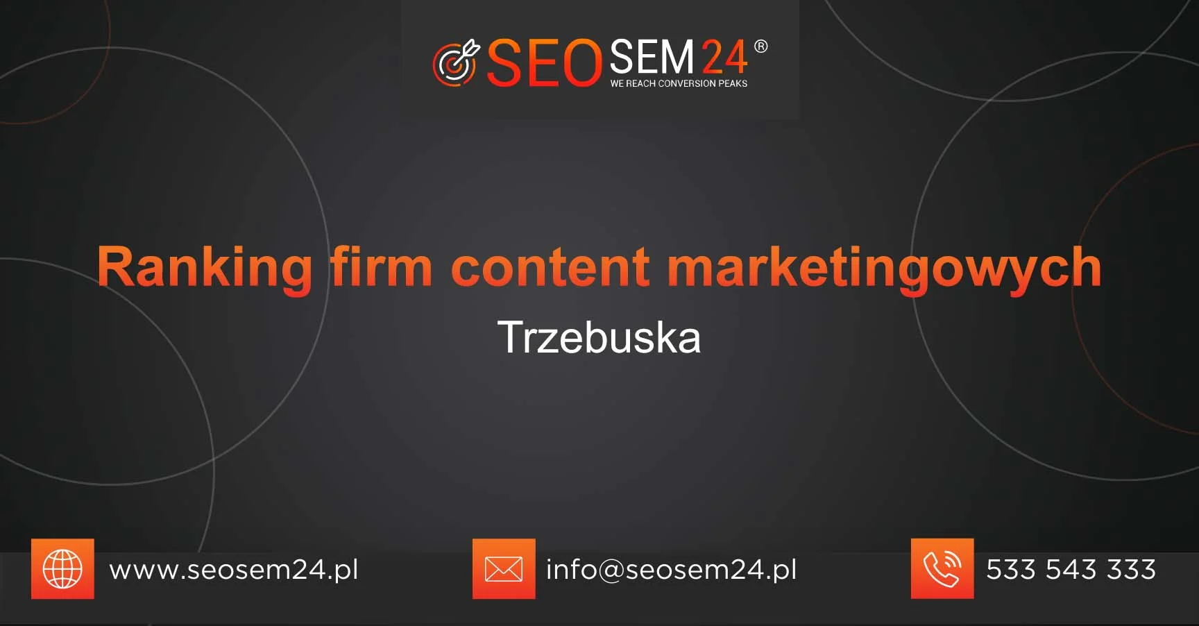 Ranking firm content marketingowych Zabierzów