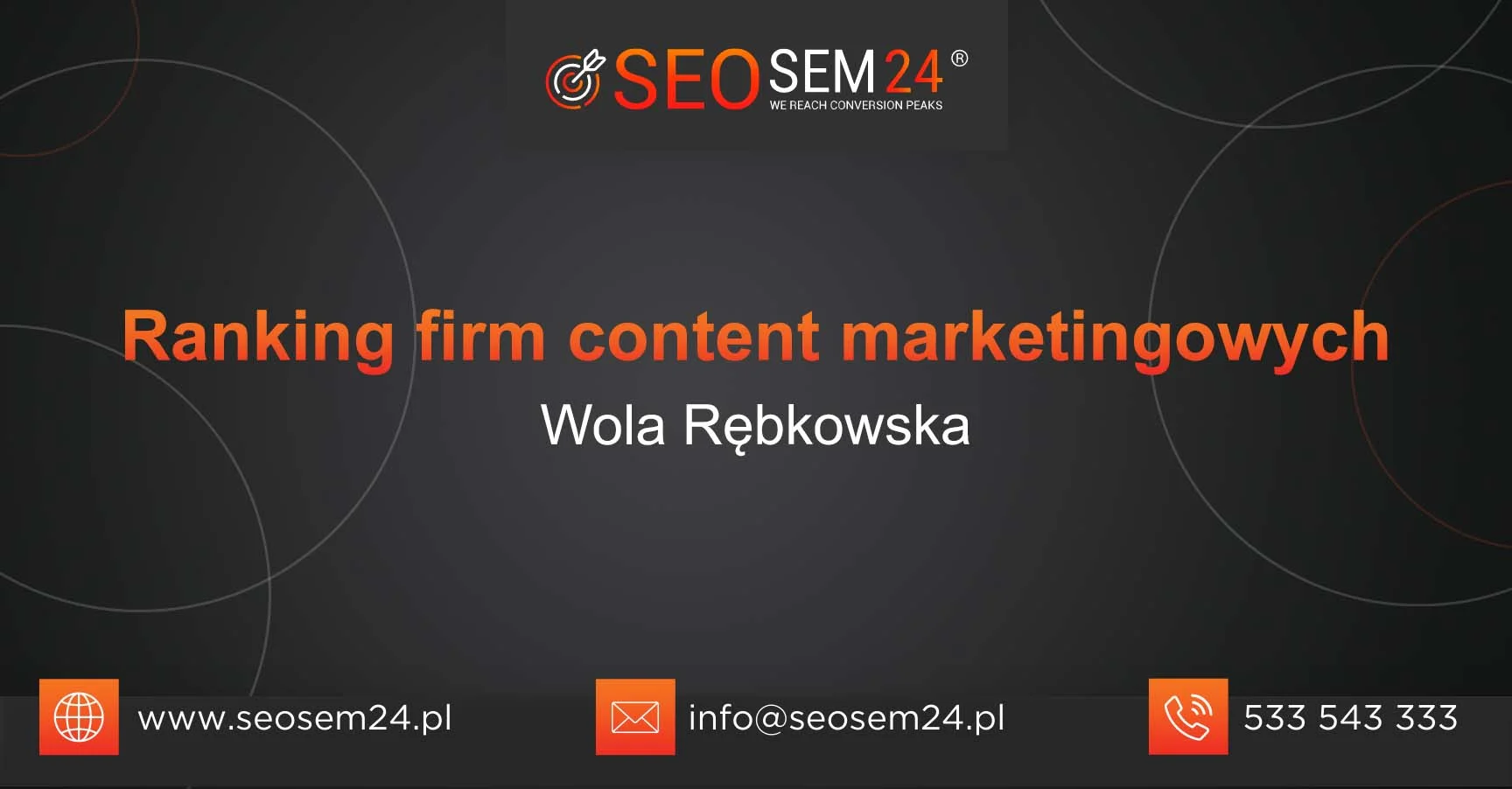 Ranking firm content marketingowych Zabierzów