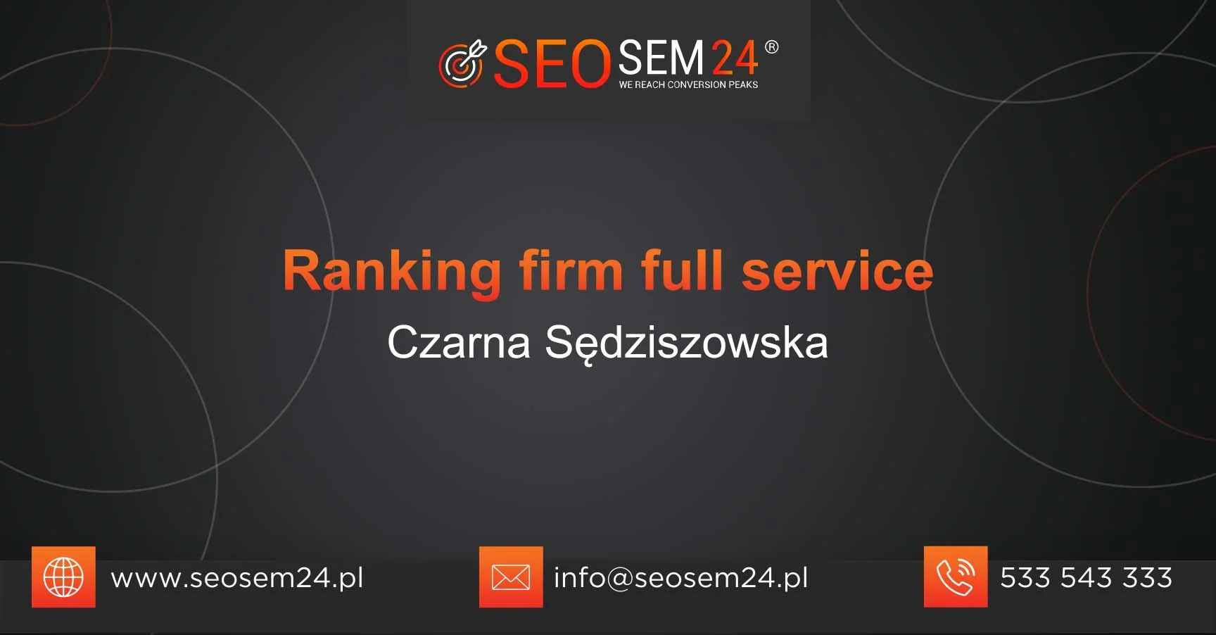Ranking firm full service Czarna Sędziszowska