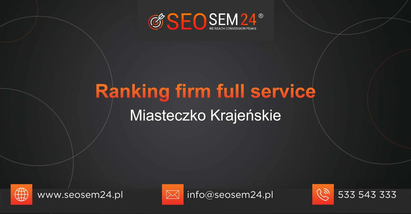 Ranking firm full service Miasteczko Krajeńskie