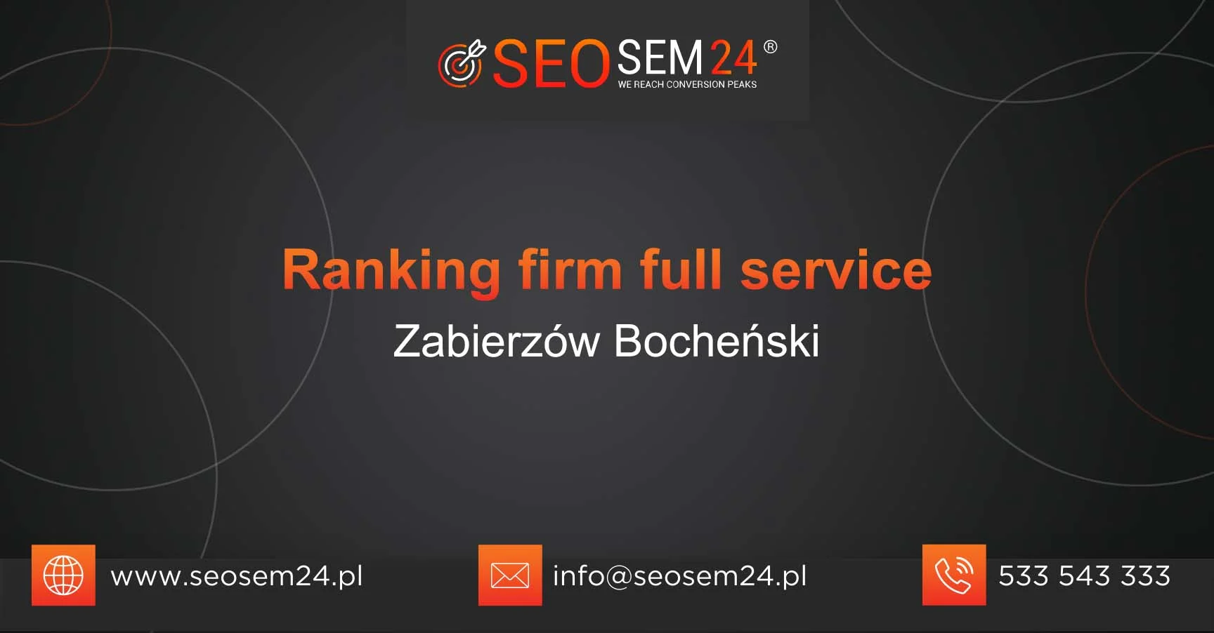 Ranking firm full service Zabierzów Bocheński