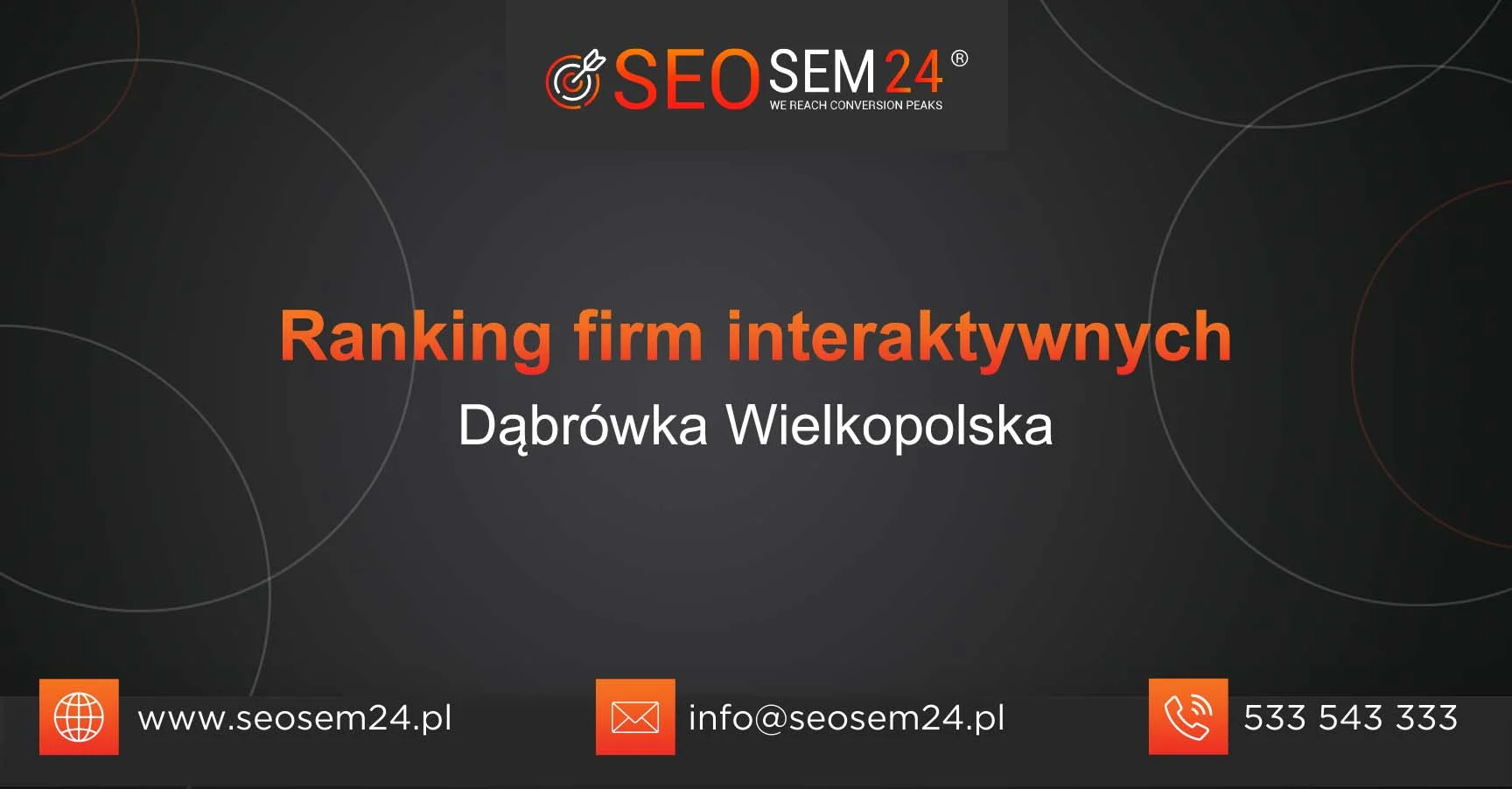 Ranking firm interaktywnych Dąbrówka Wielkopolska