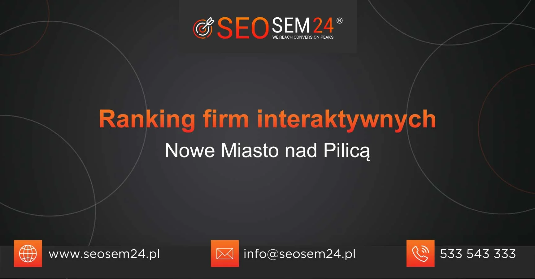 Ranking firm interaktywnych Nowe Miasto nad Pilicą
