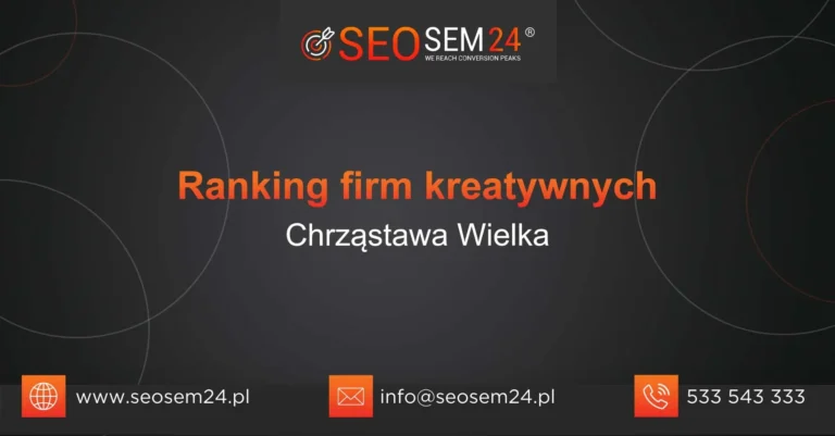 Ranking firm kreatywnych Chrząstawa Wielka