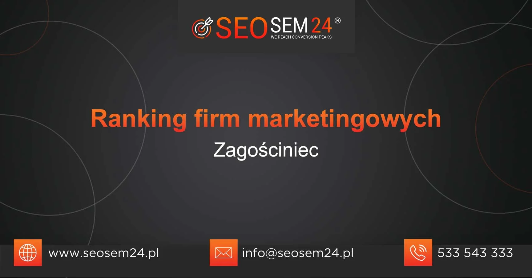 Ranking firm marketingowych Zagościniec