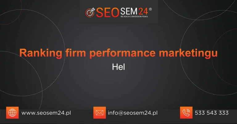 Ranking firm performance marketingu Hel
