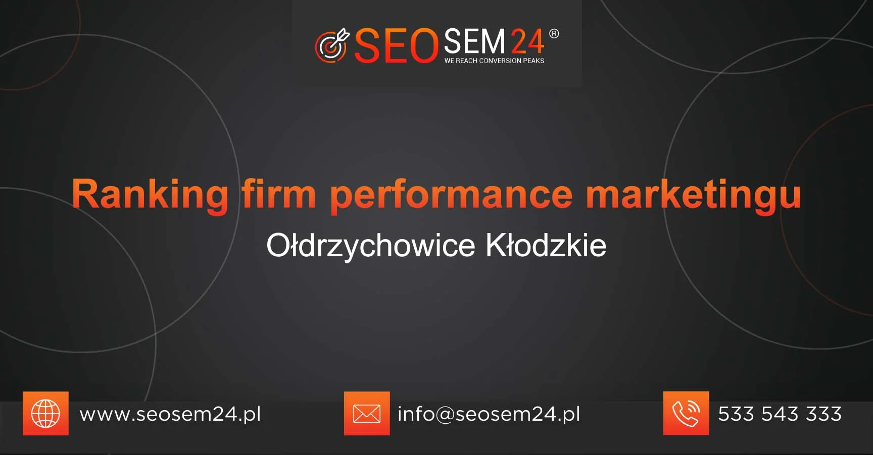 Ranking firm performance marketingu Ołdrzychowice Kłodzkie