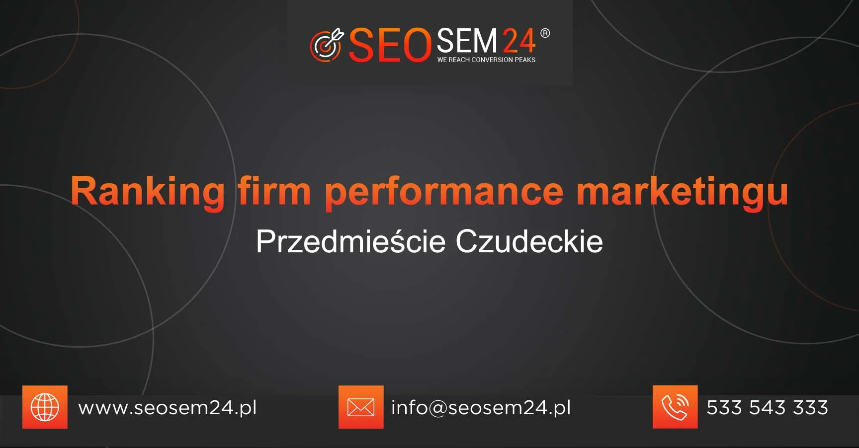 Ranking firm performance marketingu Przedmieście Czudeckie