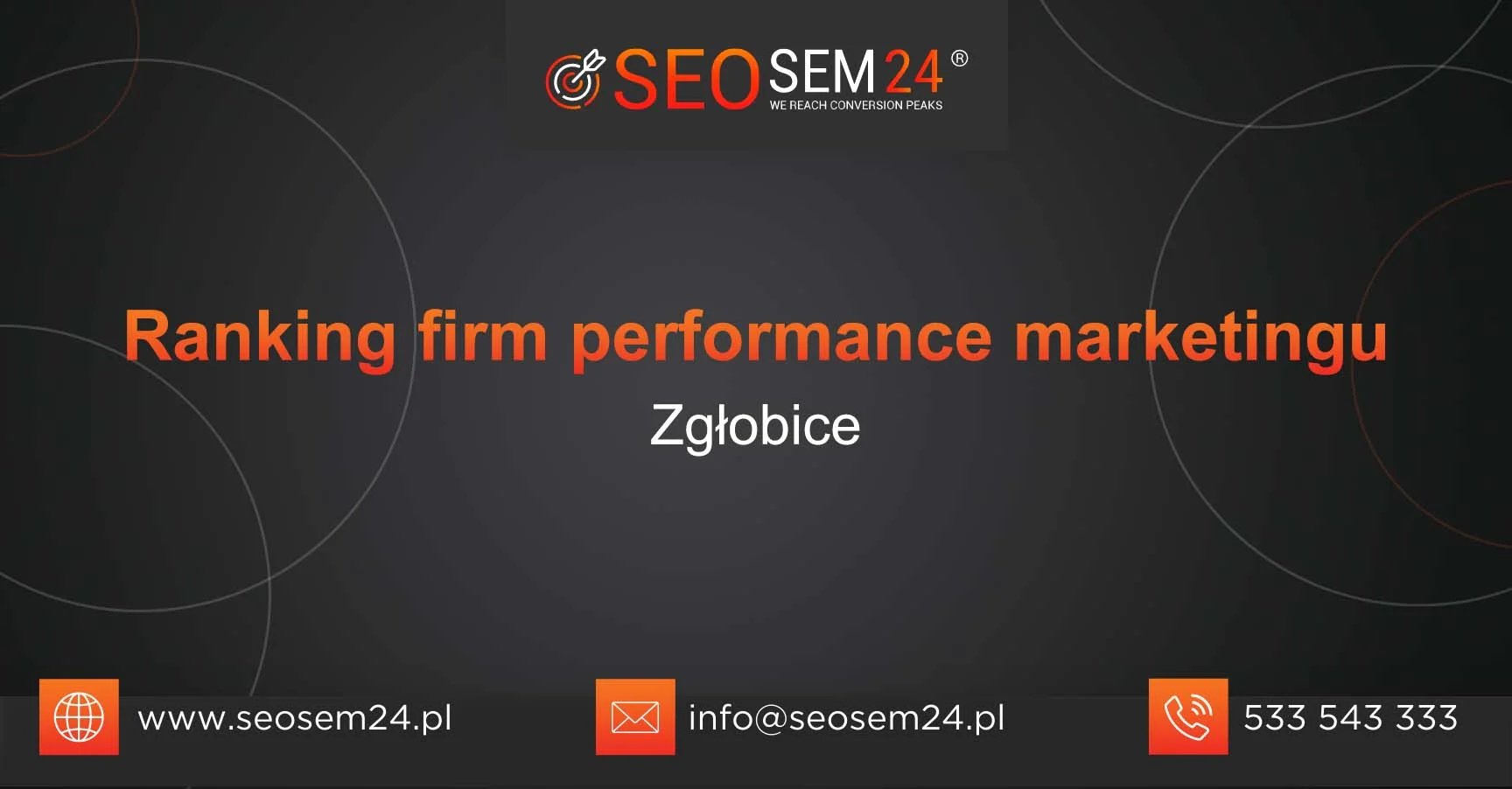 Ranking firm performance marketingu w Zgłobicach
