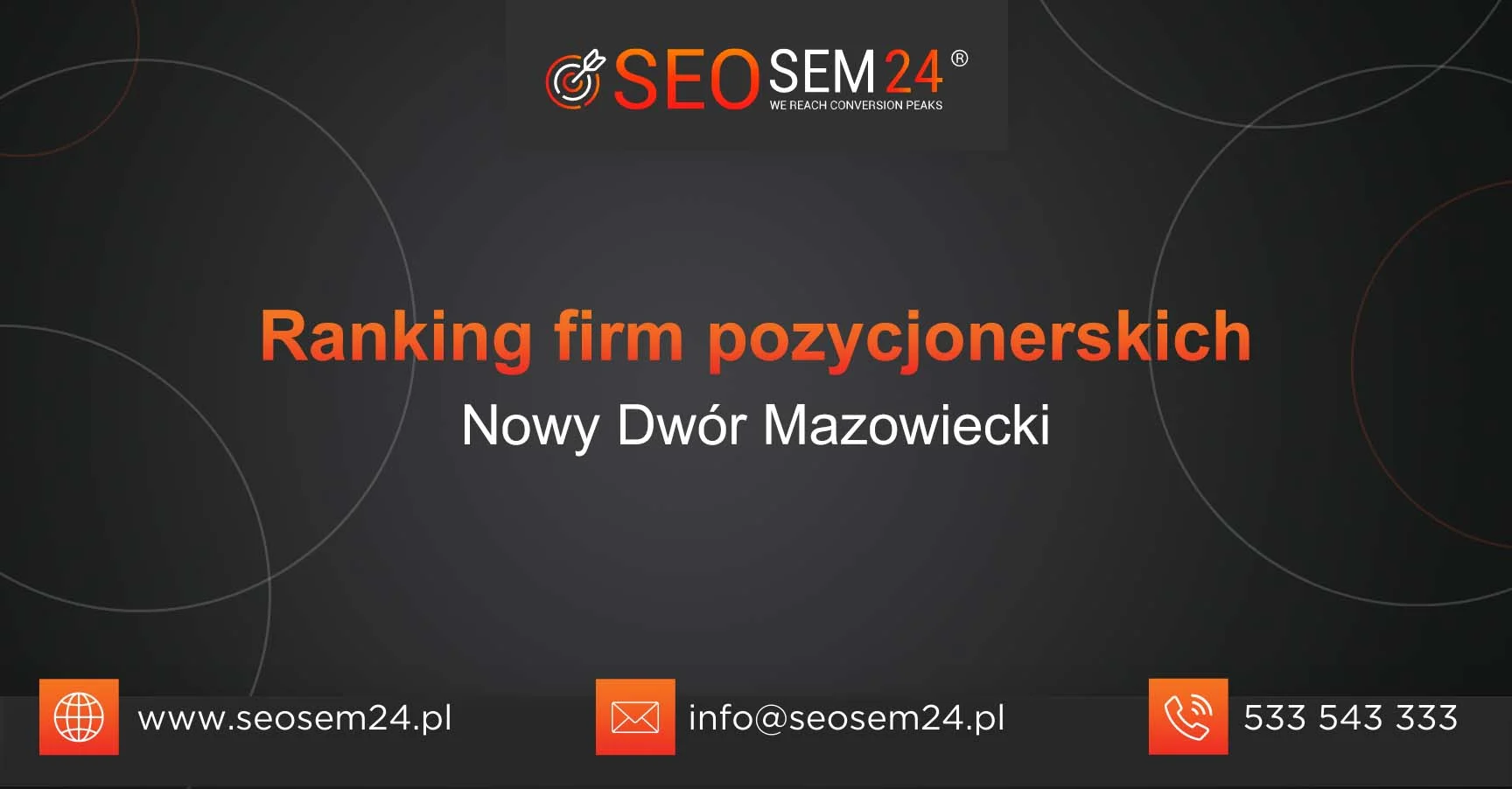 Ranking firm pozycjonerskich Nowy Dwór Mazowiecki Ranking firm pozycjonerskich Nowy Dwór Mazowiecki