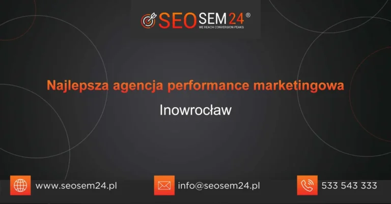 Najlepsza agencja performance marketingowa Inowrocław