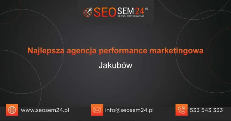 Najlepsza agencja performance marketingowa Jakubów