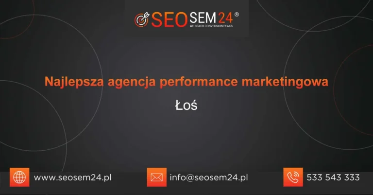 Najlepsza agencja performance marketingowa Łoś