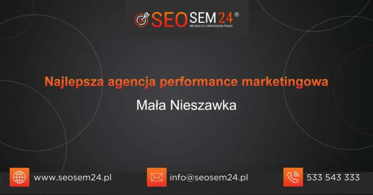 Najlepsza agencja performance marketingowa Mała Nieszawka