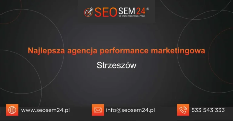 Najlepsza agencja performance marketingowa Strzeszów