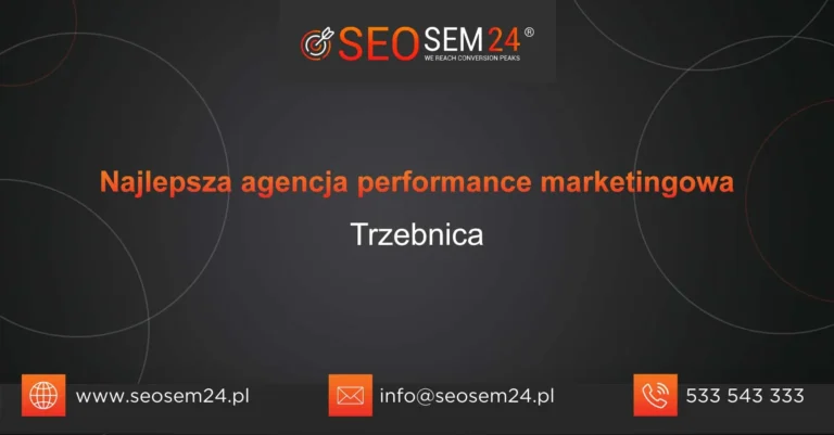 Najlepsza agencja performance marketingowa Trzebnica