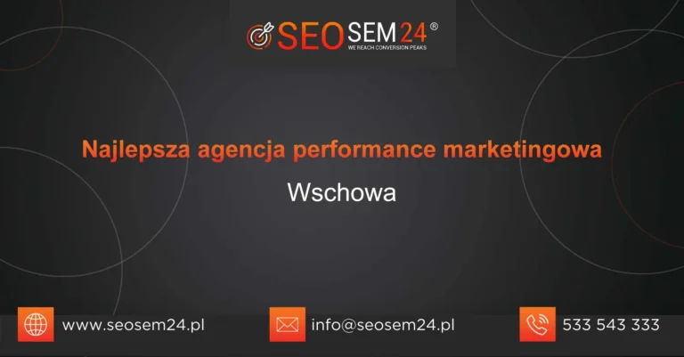 Najlepsza agencja performance marketingowa Wschowa