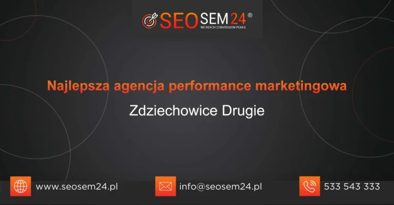 Najlepsza agencja performance marketingowa Zdziechowice Drugie