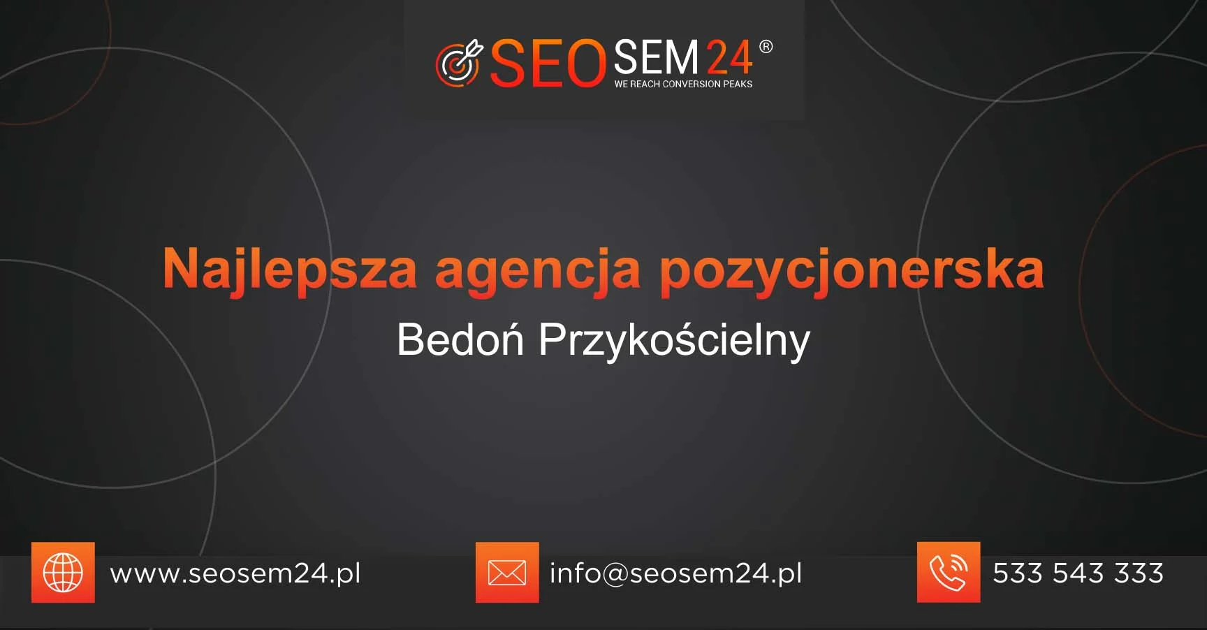 Najlepsza agencja pozycjonerska Bedoń Przykościelny