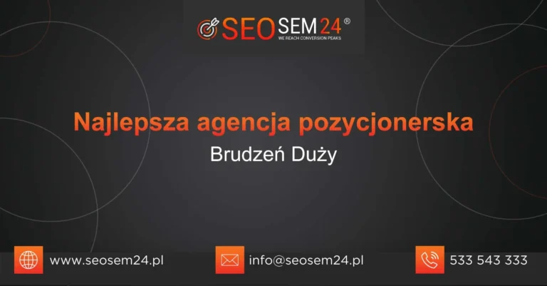 Najlepsza agencja pozycjonerska Zahierzów