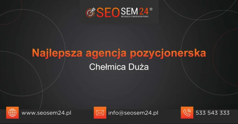 Najlepsza agencja pozycjonerska Zahierzów