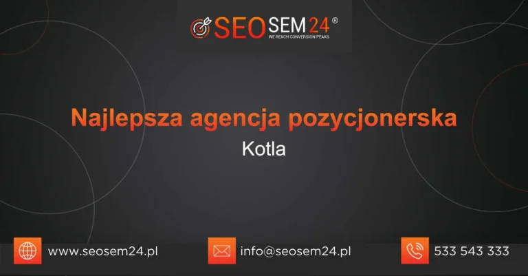 Najlepsza agencja pozycjonerska Zahierzów