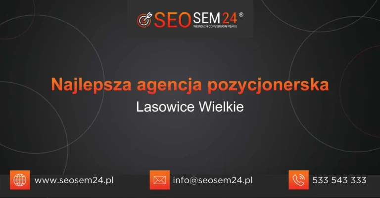 Najlepsza agencja pozycjonerska Zahierzów