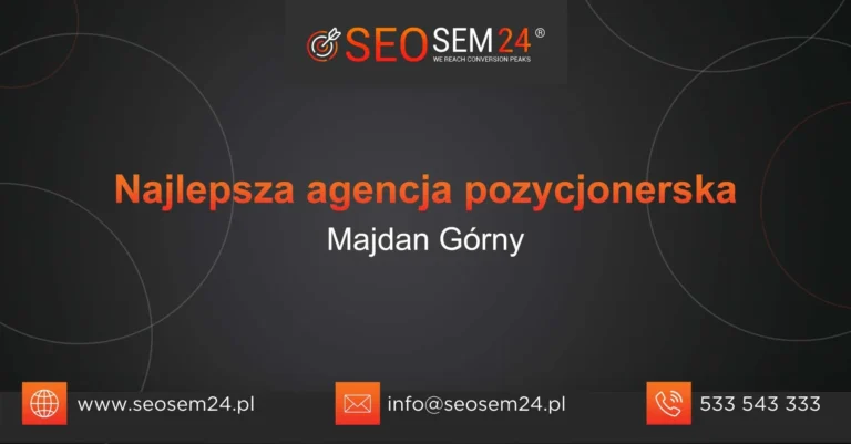 Najlepsza agencja pozycjonerska Zahierzów