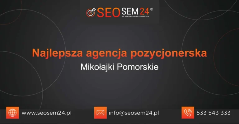 Najlepsza agencja pozycjonerska Zahierzów