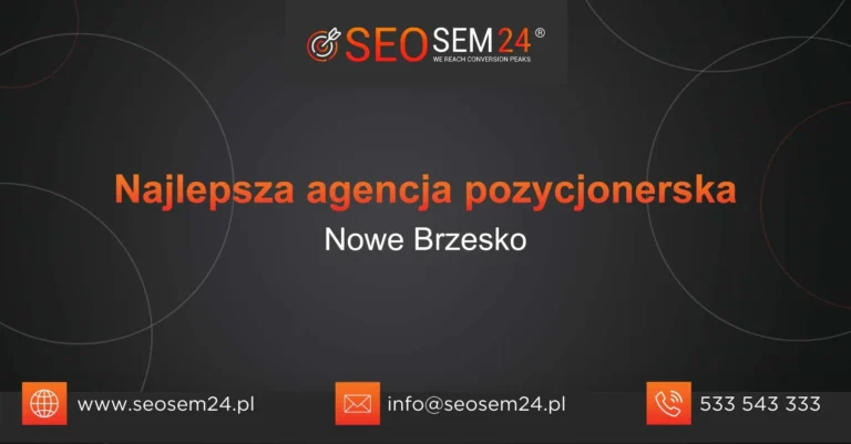 Najlepsza agencja pozycjonerska Zahierzów