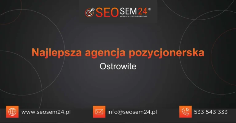 Najlepsza agencja pozycjonerska Zahierzów