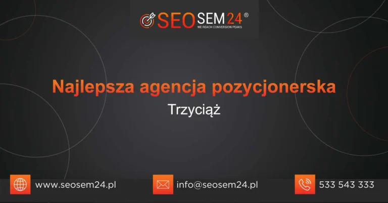 Najlepsza agencja pozycjonerska Zahierzów