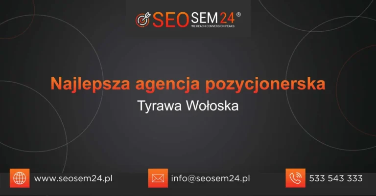 Najlepsza agencja pozycjonerska Zahierzów