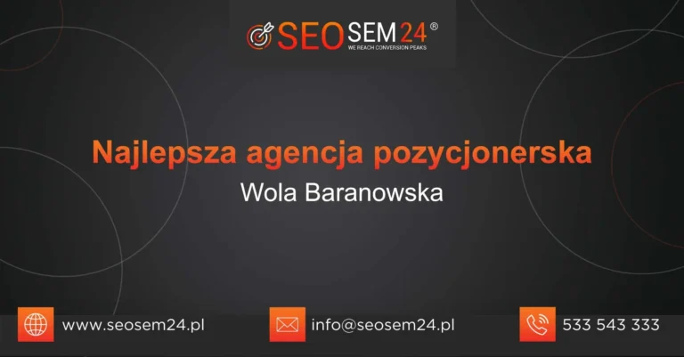 Najlepsza agencja pozycjonerska Zahierzów