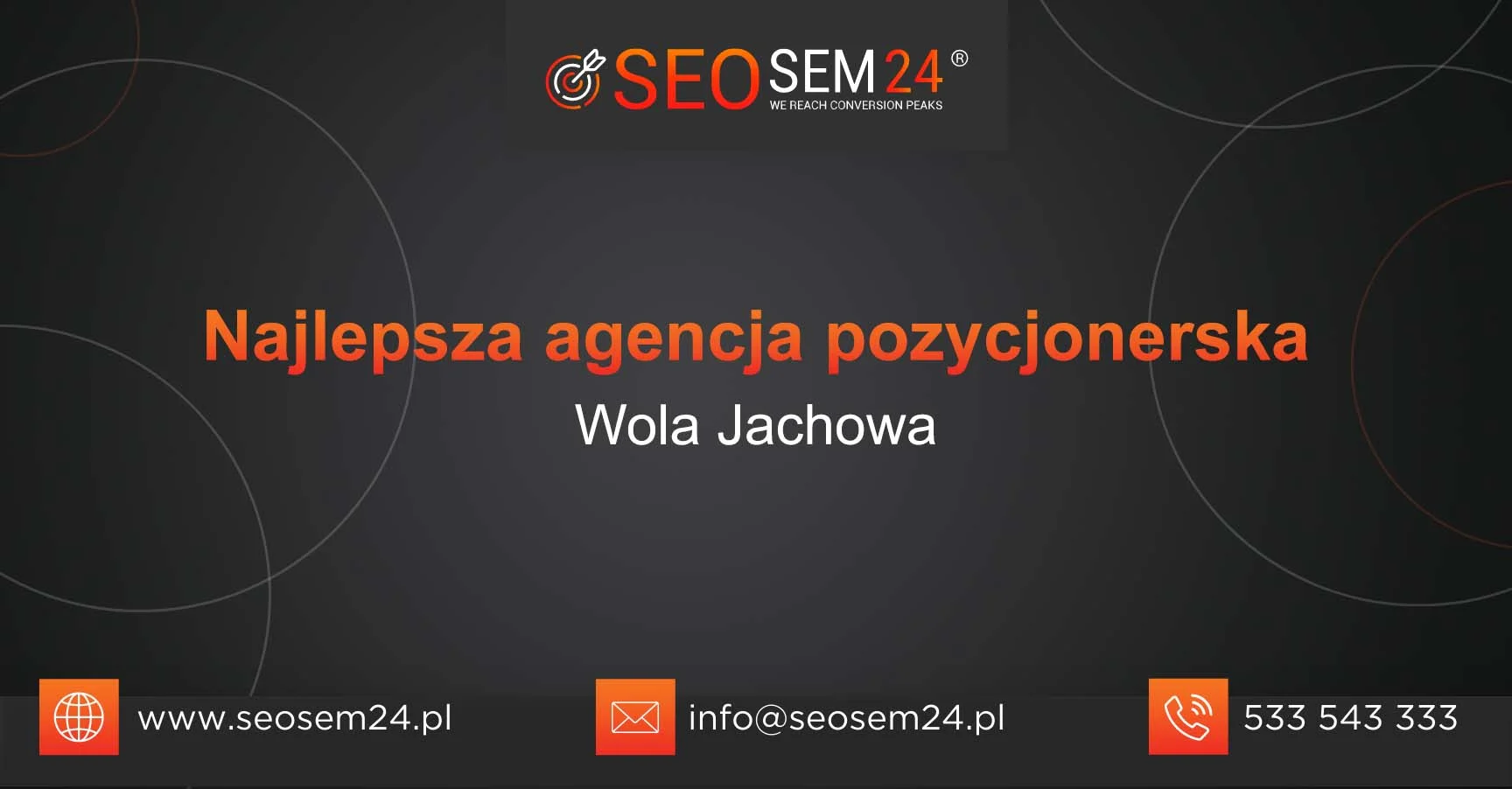 Najlepsza agencja pozycjonerska Wola Jachowa Najlepsza agencja pozycjonerska Wola Jachowa