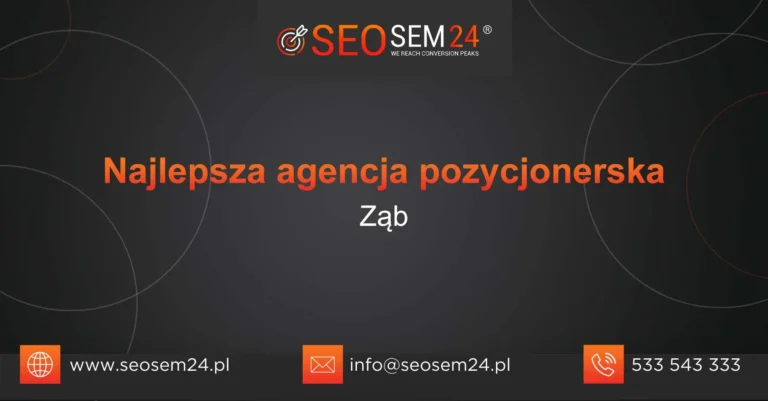 Najlepsza agencja pozycjonerska Zahierzów