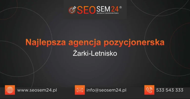 Najlepsza agencja pozycjonerska Zahierzów