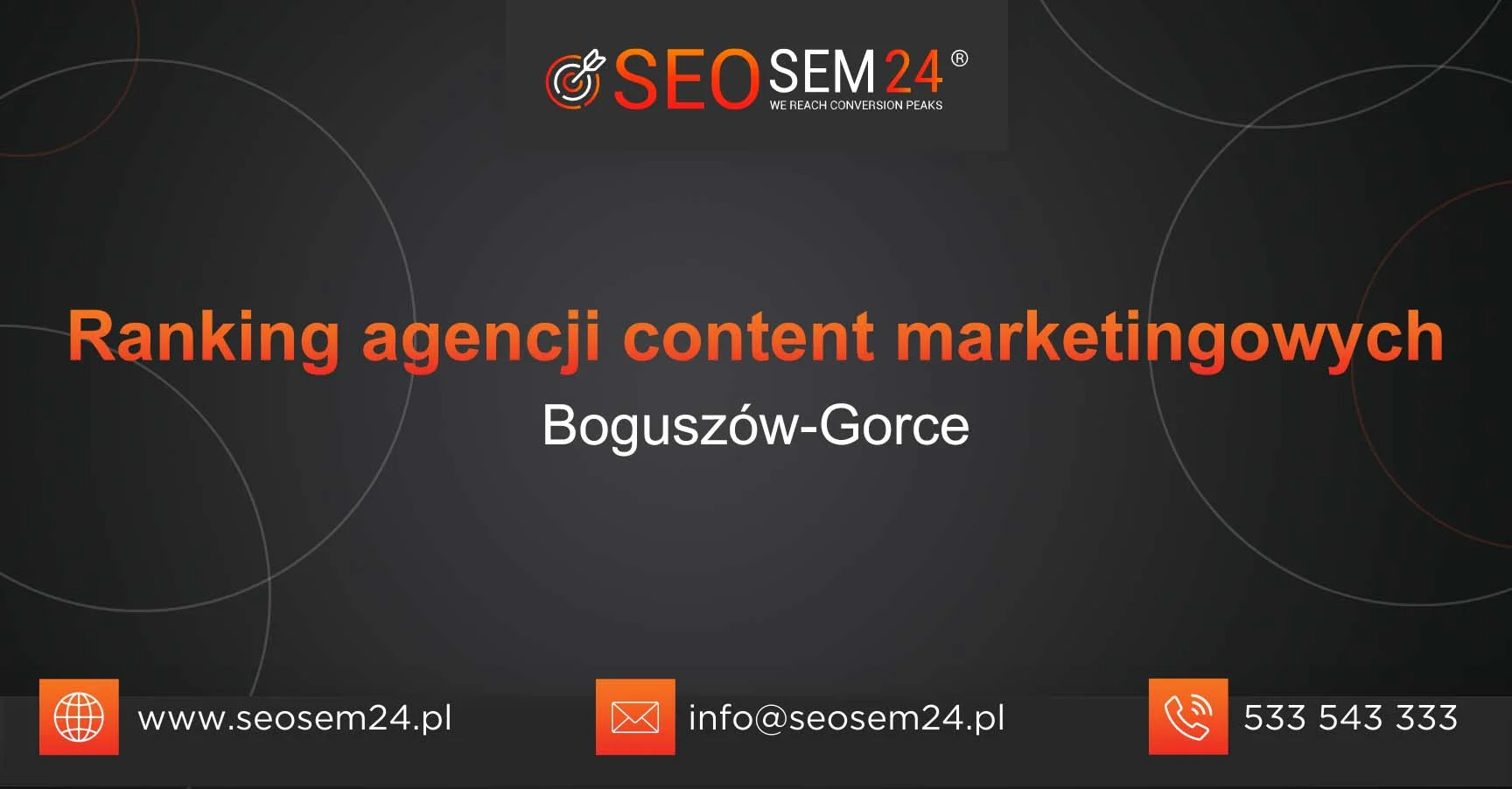 Ranking agencji content marketingowych Boguszów-Gorce