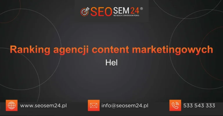 Ranking agencji content marketingowych Hel