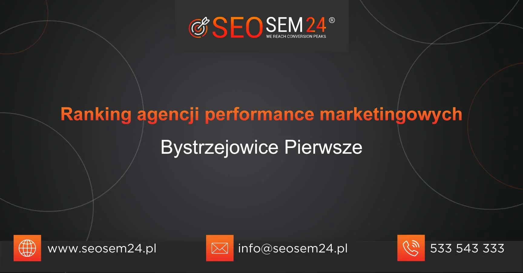 Ranking agencji performance marketingu Bystrzejowice Pierwsze